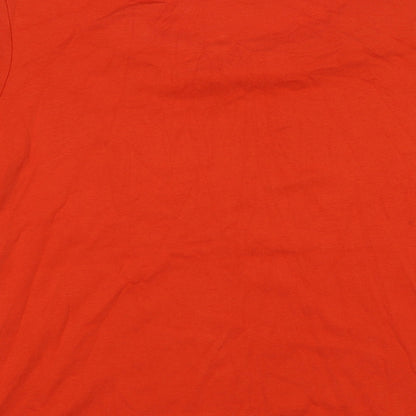 Womens UK Size L Julipa Red Basic Blouse