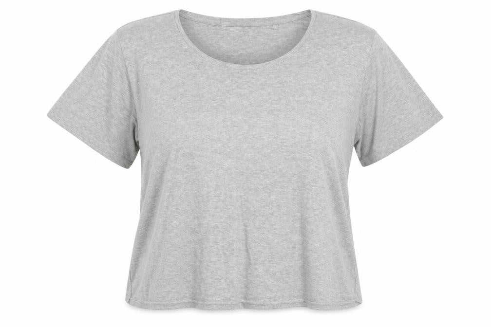 Womens UK Size 26 Label Be Grey Basic Polo