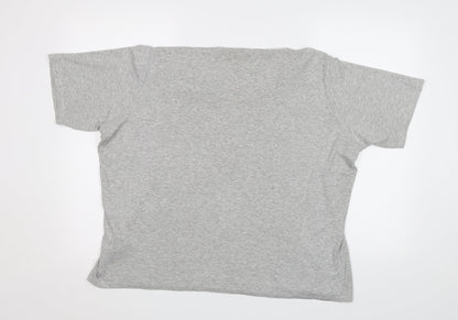 Womens UK Size 26 Label Be Grey Basic Polo