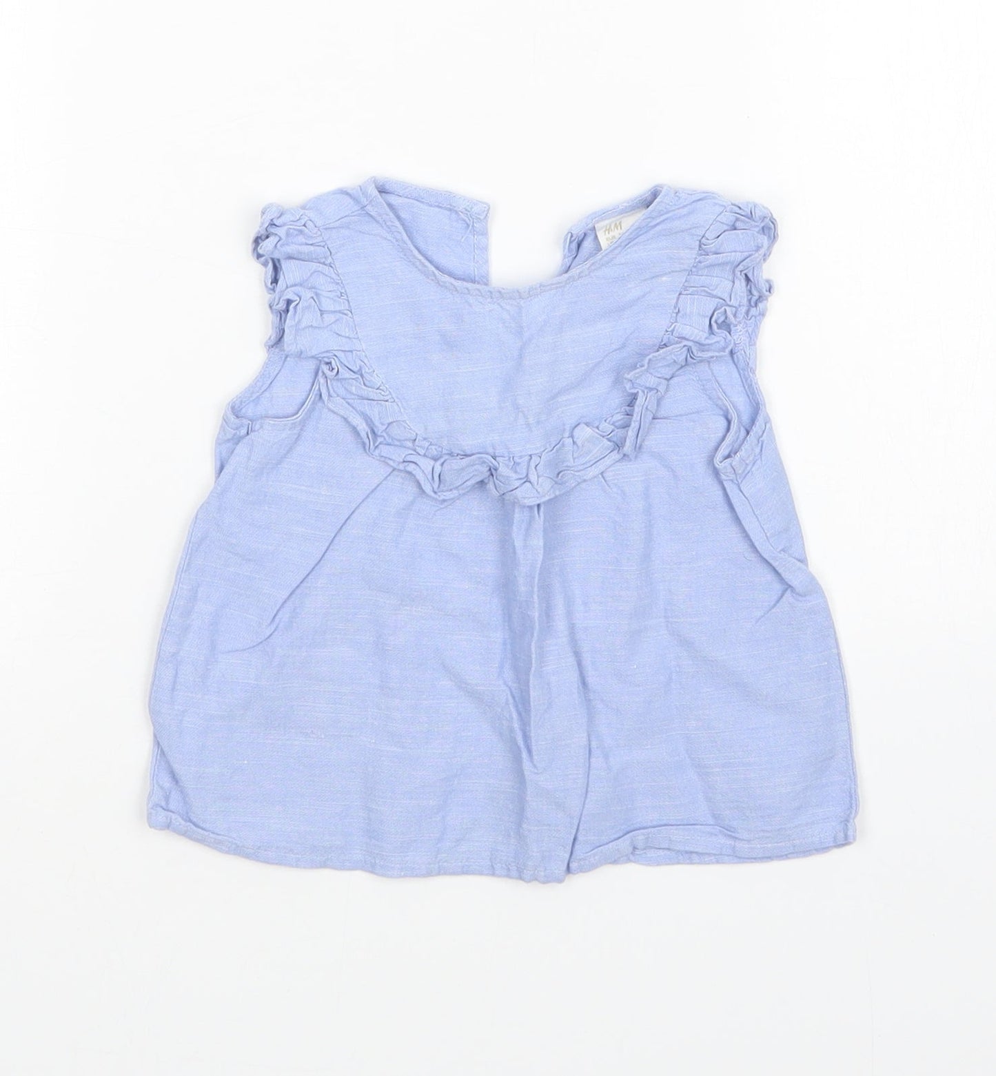 H&M Girls Blue   A-Line  Size 6-9 Months