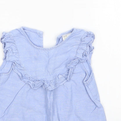 H&M Girls Blue   A-Line  Size 6-9 Months