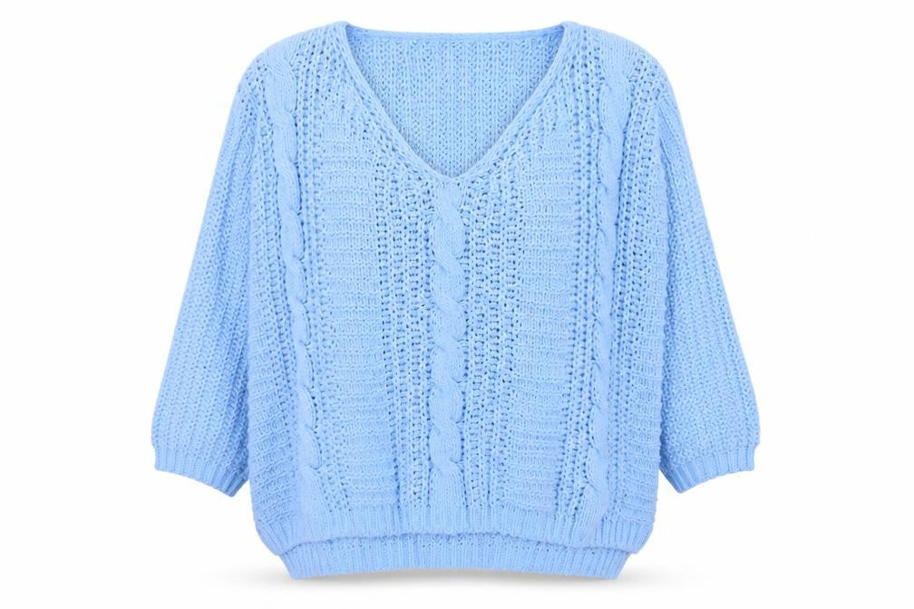 Womens UK Size 16 TU Blue Pullover Jumper