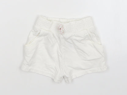 NEXT Girls White   Sweatpants Trousers Size 12-18 Months