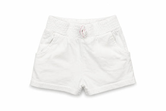 Front view of Next girls’ white sweatpants, size 12-18, months