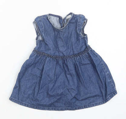 NEXT Girls Blue   A-Line  Size 6-9 Months