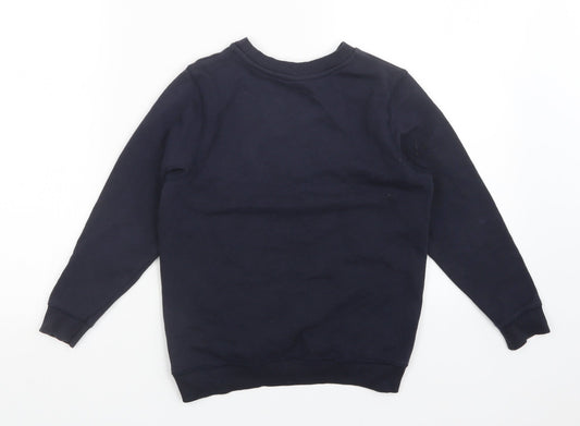 TU Boys Blue   Pullover Sweatshirt Size 7 Years
