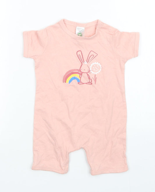 Lily & Dan Girls Pink   Romper One-Piece Size 3-6 Months