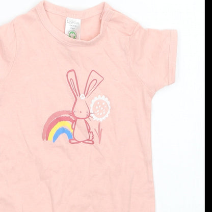 Lily & Dan Girls Pink   Romper One-Piece Size 3-6 Months