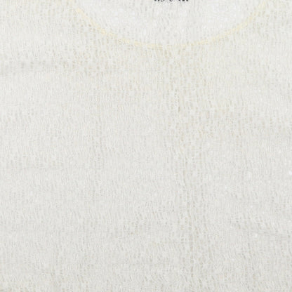 Womens UK Size 14 NEXT White Pullover Jumper