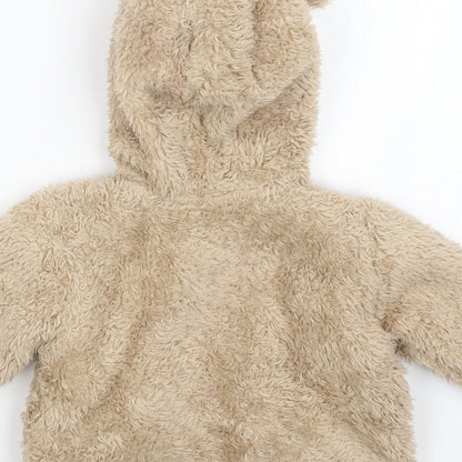 rocha Baby Brown   Full Zip Jumper Size 0-3 Months