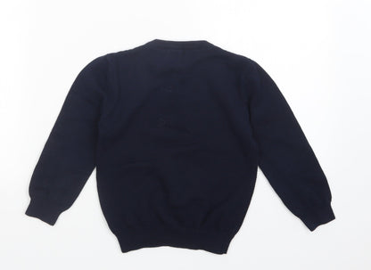 Primark Boys Blue   Pullover Sweatshirt Size 4-5 Years