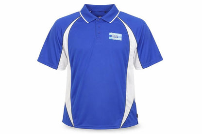 Mens UK Size L Preworn Polyester Polo Shirt