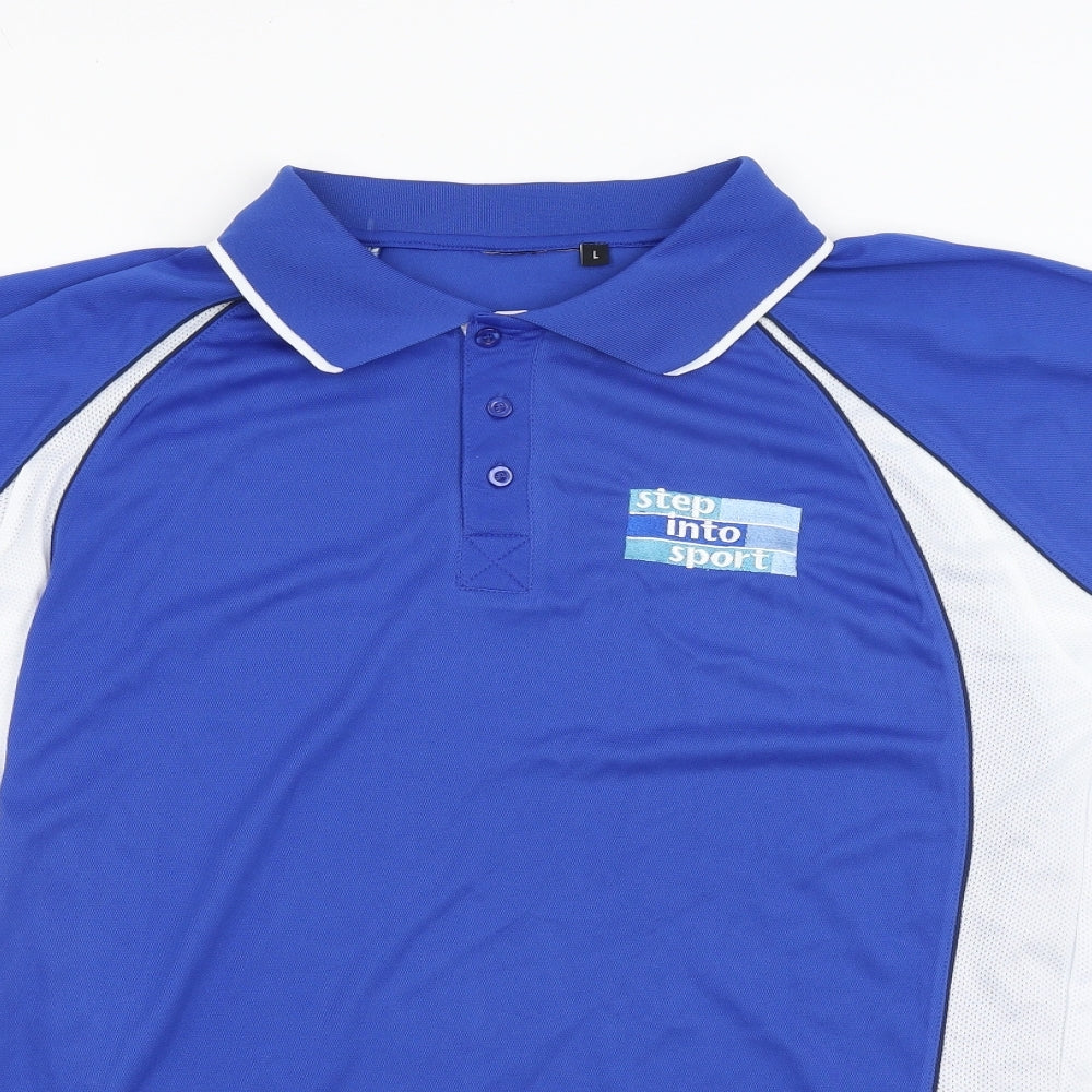 Preworn Mens Blue    Polo Size L