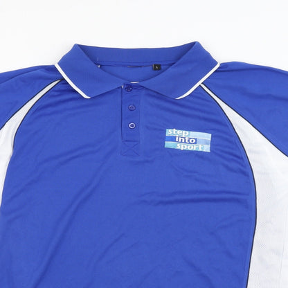 Preworn Mens Blue    Polo Size L