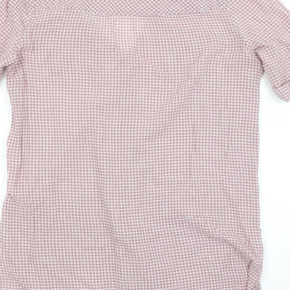 Womens UK Size L Preworn Purple Basic Button-Up