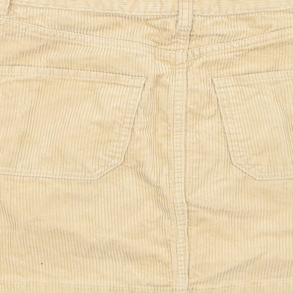 Hollister Womens Beige   Straight & Pencil Skirt