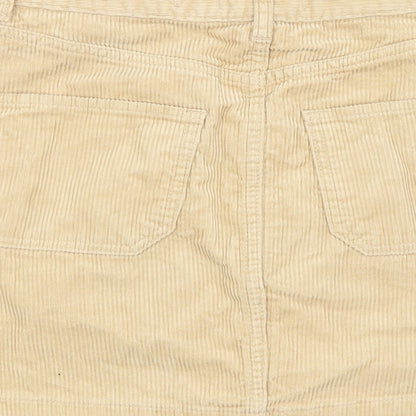 Hollister Womens Beige   Straight & Pencil Skirt
