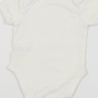 F&F Baby White   Babygrow One-Piece Size 0-3 Months
