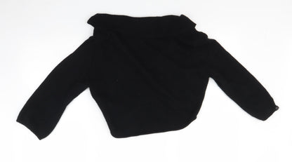 bYoung Womens Black   Cardigan Jumper Size XL  - Cropped