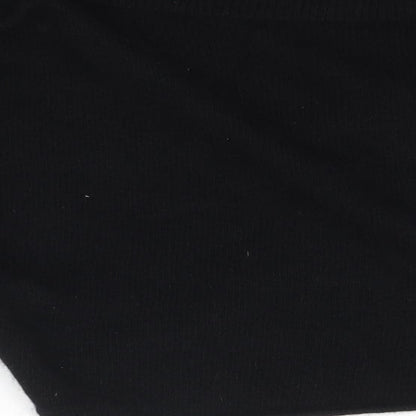bYoung Womens Black   Cardigan Jumper Size XL  - Cropped