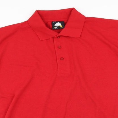 Orn Mens Red    Polo Size M