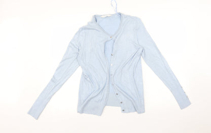 Primark Womens Blue   Cardigan Jumper Size XS