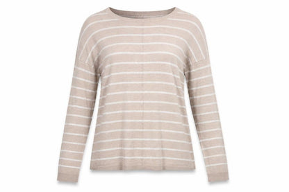 Womens UK Size 10 Atmosphere Beige Pullover Jumper