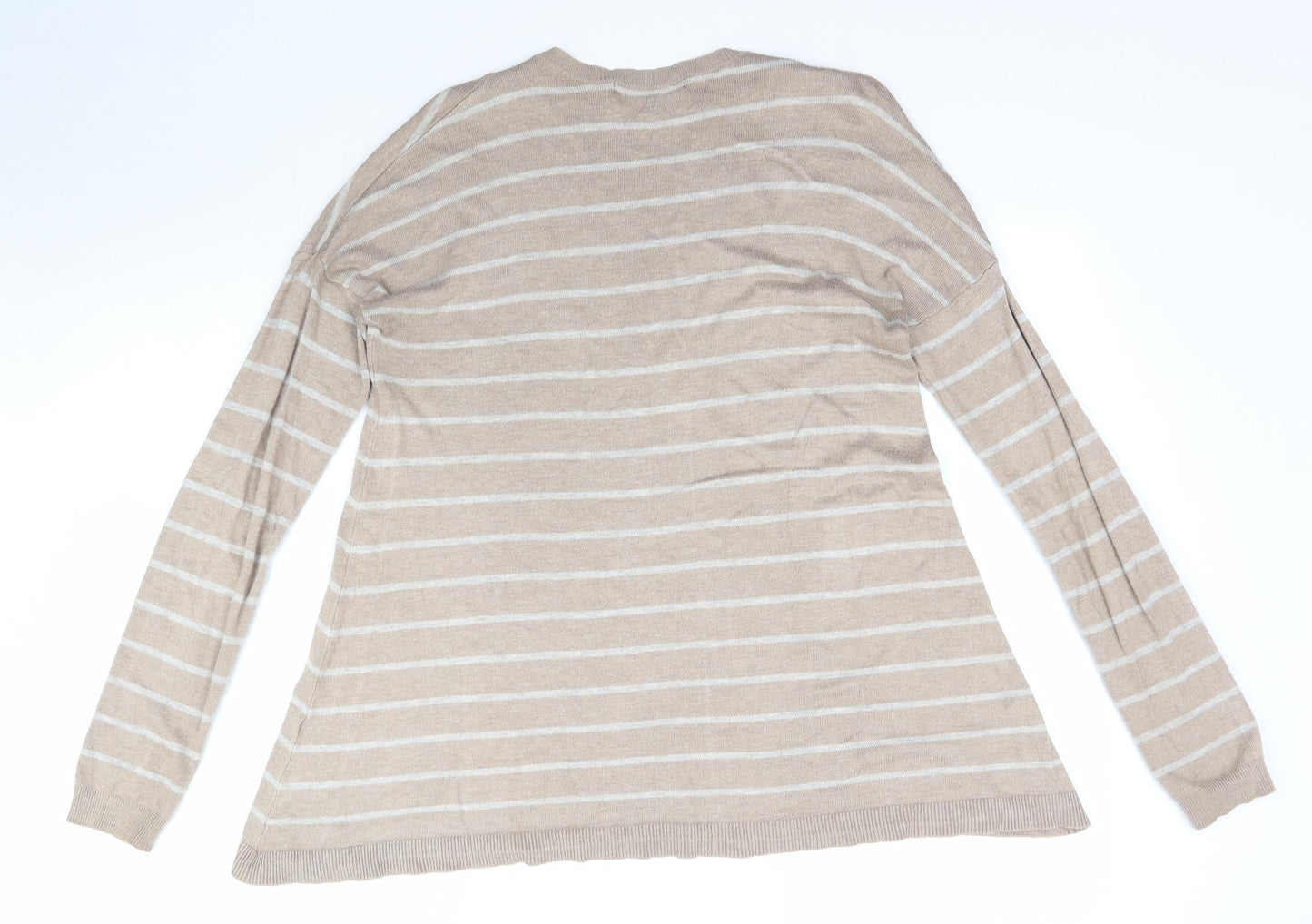 Womens UK Size 10 Atmosphere Beige Pullover Jumper