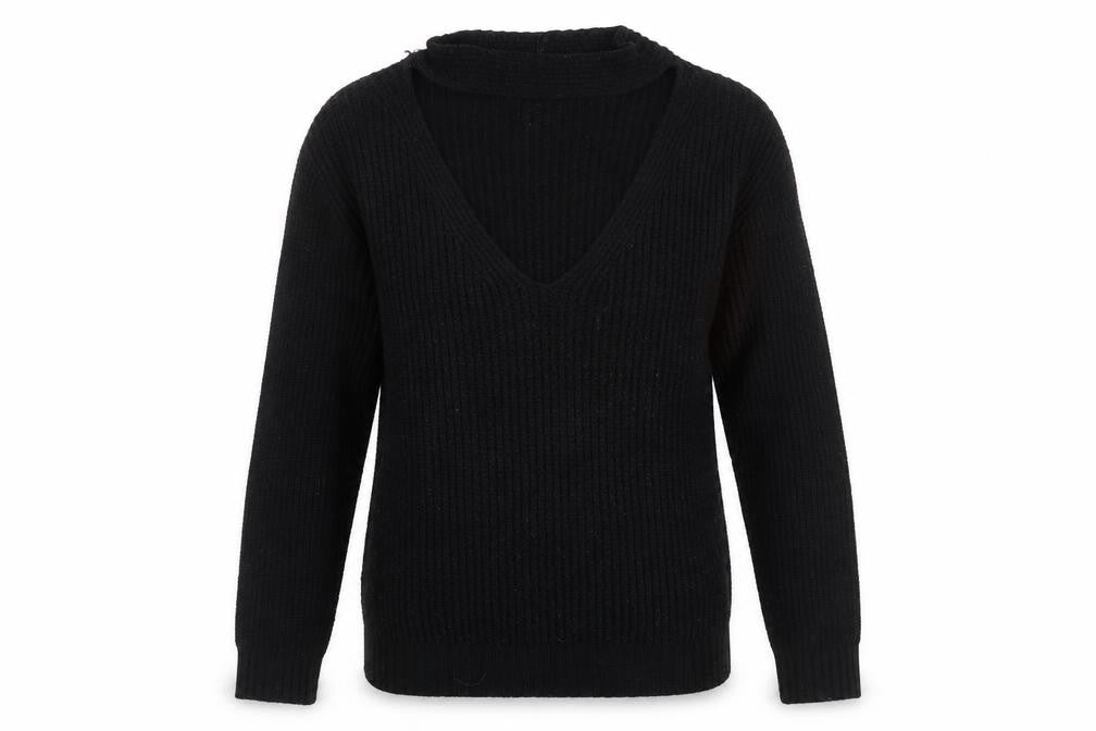 Womens UK Size 10 Select Black Pullover Jumper