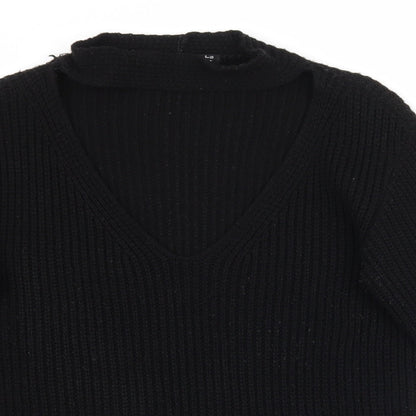 Womens UK Size 10 Select Black Pullover Jumper