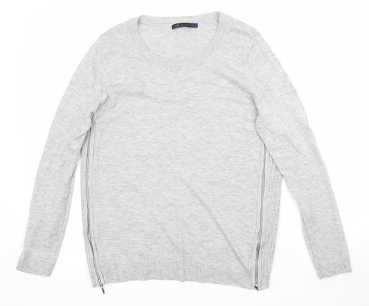 Womens UK Size S Marks and Spencer Grey Pullover Jumper