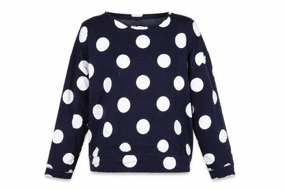 Next Womens Blue Polka Dot  Top Pyjama Top Size M