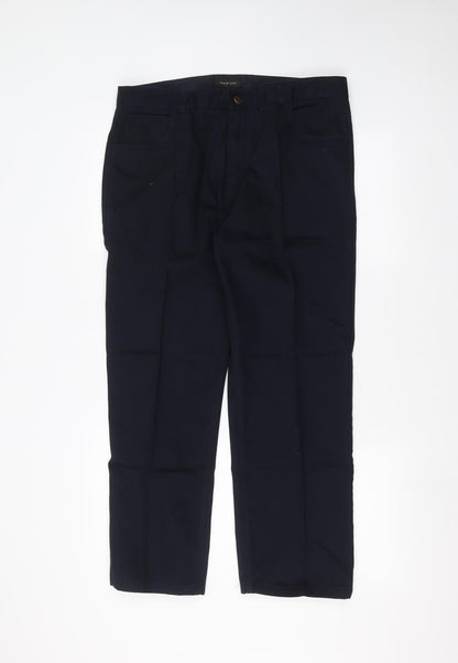Aspen & Court Womens Blue   Straight Jeans Size 36 in L29 in