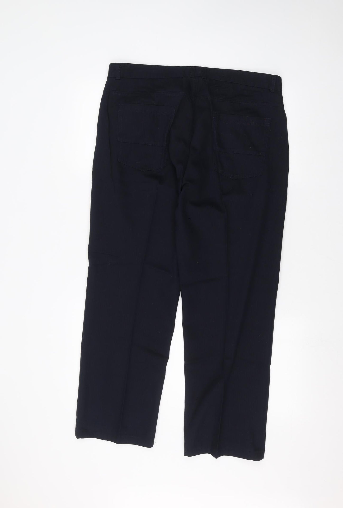 Aspen & Court Womens Blue   Straight Jeans Size 36 in L29 in