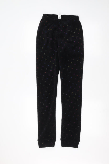 Matalan Womens Black   Sweatpants Trousers Size XS L27 in