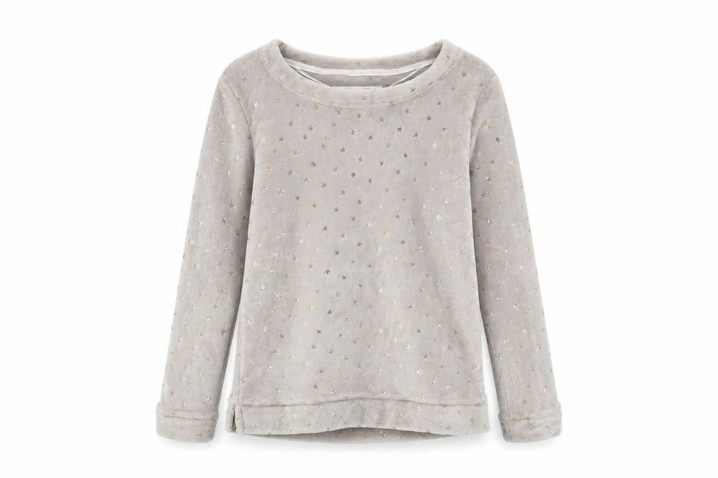 Never Stop Dreaming Womens Grey   Pullover Jumper Size S