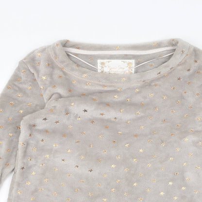 Never Stop Dreaming Womens Grey   Pullover Jumper Size S