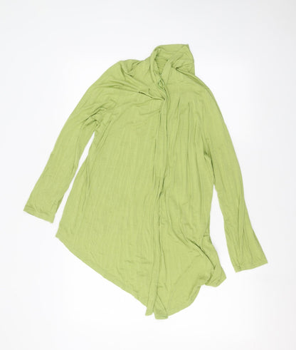 Womens UK Size 14 BM Green Cardigan Jumper