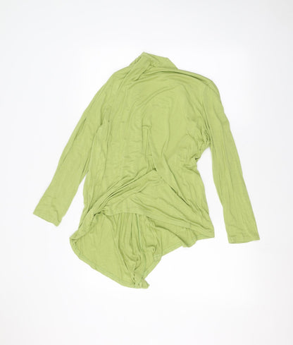 Womens UK Size 14 BM Green Cardigan Jumper