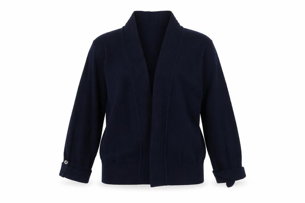 Womens UK Size L Annabelle Blue Cardigan Jumper