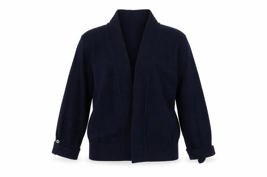 Womens UK Size L Annabelle Blue Cardigan Jumper