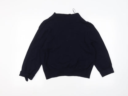 Womens UK Size L Annabelle Blue Cardigan Jumper