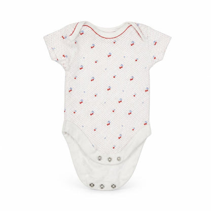 Junior j Baby White   Babygrow One-Piece Size 0-3 Months