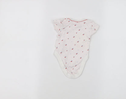 Junior j Baby White   Babygrow One-Piece Size 0-3 Months
