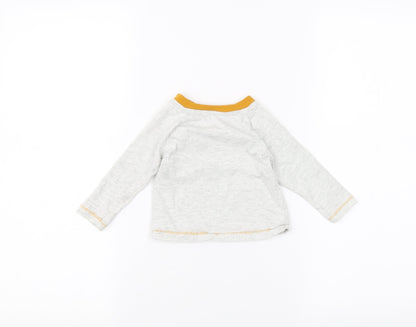 Primark Baby Grey   Basic T-Shirt Size 6-9 Months