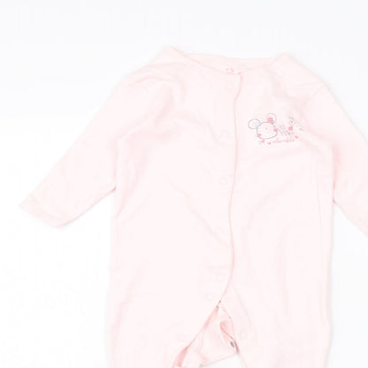 Earlydays Baby Pink   Coverall One-Piece Size 3-6 Months