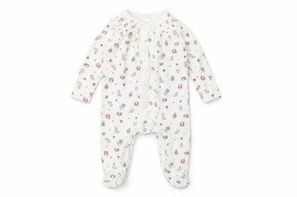 F&F Baby White   Coverall One-Piece Size 0-3 Months