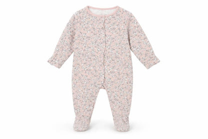 Tu Baby Pink Floral  Coverall One-Piece Size 3-6 Months