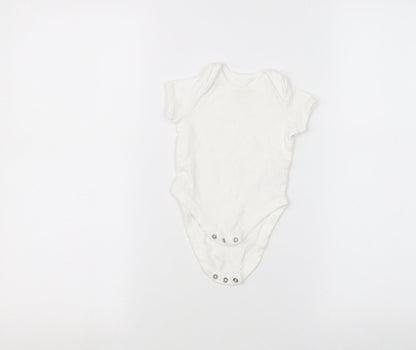 George Baby White   Babygrow One-Piece Size 3-6 Months