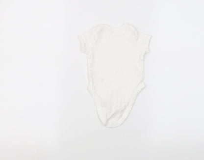 George Baby White   Babygrow One-Piece Size 3-6 Months